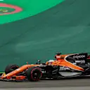 Fernando Alonso (ESP) McLaren MCL32 at Formula One World Championship, Rd19, Brazilian Grand Prix, Qualifying, Interlagos, Sao Paulo, Brazil, Saturday 11 November 2017. © Kym Illman/Sutton Images