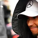 Lewis Hamilton (GBR) Mercedes AMG F1 after crashing in Q1 at Formula One World Championship, Rd19, Brazilian Grand Prix, Qualifying, Interlagos, Sao Paulo, Brazil, Saturday 11 November 2017. © Mark Sutton/Sutton Images