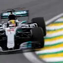 Lewis Hamilton (GBR) Mercedes-Benz F1 W08 Hybrid at Formula One World Championship, Rd19, Brazilian Grand Prix, Qualifying, Interlagos, Sao Paulo, Brazil, Saturday 11 November 2017. © Manuel Goria/Sutton Images