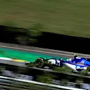 Pascal Wehrlein (GER) Sauber C36 at Formula One World Championship, Rd19, Brazilian Grand Prix, Race, Interlagos, Sao Paulo, Brazil, Sunday 12 November 2017. © Kym Illman/Sutton Images