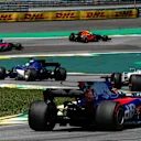 Brendon Hartley (NZL) Scuderia Toro Rosso STR12 at Formula One World Championship, Rd19, Brazilian Grand Prix, Race, Interlagos, Sao Paulo, Brazil, Sunday 12 November 2017. © Manuel Goria/Sutton Images