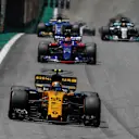 Carlos Sainz (ESP) Renault Sport F1 Team RS17 at Formula One World Championship, Rd19, Brazilian Grand Prix, Race, Interlagos, Sao Paulo, Brazil, Sunday 12 November 2017. © Manuel Goria/Sutton Images