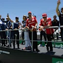Drivers parade at Formula One World Championship, Rd19, Brazilian Grand Prix, Race, Interlagos, Sao Paulo, Brazil, Sunday 12 November 2017. © Mark Sutton/Sutton Images