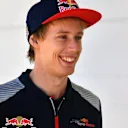 Brendon Hartley (NZL) Scuderia Toro Rosso on the drivers parade at Formula One World Championship, Rd19, Brazilian Grand Prix, Race, Interlagos, Sao Paulo, Brazil, Sunday 12 November 2017. © Mark Sutton/Sutton Images