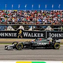 Romain Grosjean (FRA) Haas VF-17 at Formula One World Championship, Rd19, Brazilian Grand Prix, Race, Interlagos, Sao Paulo, Brazil, Sunday 12 November 2017. © Kym Illman/Sutton Images
