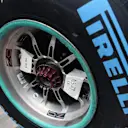 Pirelli tyres at Formula One World Championship, Rd19, Brazilian Grand Prix, Preparations, Interlagos, Sao Paulo, Brazil, Thursday 9 November 2017. © Mark Sutton/Sutton Images