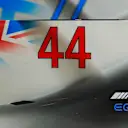 Mercedes-Benz F1 W08 Hybrid bodywork detail at Formula One World Championship, Rd19, Brazilian Grand Prix, Preparations, Interlagos, Sao Paulo, Brazil, Thursday 9 November 2017. © Kym Illman/Sutton Images