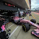 Sergio Perez (MEX) Force India VJM10 at Formula One World Championship, Rd10, British Grand Prix, Practice, Silverstone, England, Friday 14 July 2017. © Sutton Images
