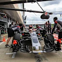 Kevin Magnussen (DEN) Haas VF-17 at Formula One World Championship, Rd10, British Grand Prix, Practice, Silverstone, England, Friday 14 July 2017. © Sutton Images