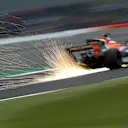 Fernando Alonso (ESP) McLaren MCL32 at Formula One World Championship, Rd10, British Grand Prix, Qualifying, Silverstone, England, Saturday 15 July 2017. © Sutton Images
