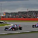 Daniil Kvyat (RUS) Scuderia Toro Rosso STR12 at Formula One World Championship, Rd10, British Grand Prix, Race, Silverstone, England, Sunday 16 July 2017. © Sutton Images