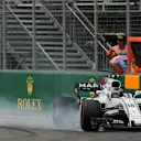 Lance Stroll (CDN) Williams FW40 locks up at Formula One World Championship, Rd7, Canadian Grand Prix, Practice, Montreal, Canada, Friday 9 June 2017. © Sutton Motorsport Images