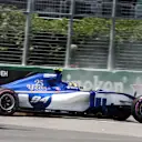 Pascal Wehrlein (GER) Sauber C36 spins in Q1 at Formula One World Championship, Rd7, Canadian Grand Prix, Qualifying, Montreal, Canada, Saturday 10 June 2017. © Sutton Motorsport Images