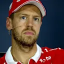 Sebastian Vettel (GER) Ferrari in the Press Conference at Formula One World Championship, Rd7, Canadian Grand Prix, Qualifying, Montreal, Canada, Saturday 10 June 2017. © Sutton Motorsport Images