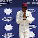 Pole sitter Lewis Hamilton (GBR) Mercedes AMG F1 celebrates in parc ferme at Formula One World Championship, Rd7, Canadian Grand Prix, Qualifying, Montreal, Canada, Saturday 10 June 2017. © Sutton Motorsport Images