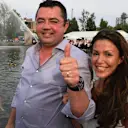 Eric Boullier (FRA) McLaren Racing Director celebrates at the raft race at Formula One World Championship, Rd7, Canadian Grand Prix, Qualifying, Montreal, Canada, Saturday 10 June 2017. © Sutton Motorsport Images