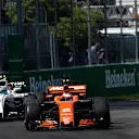 Stoffel Vandoorne (BEL) McLaren MCL32 and Lance Stroll (CDN) Williams FW40 at Formula One World Championship, Rd7, Canadian Grand Prix, Race, Montreal, Canada, Sunday 11 June 2017. © Sutton Images
