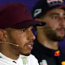 Race winner Lewis Hamilton (GBR) Mercedes AMG F1 in the Press Conference at Formula One World Championship, Rd7, Canadian Grand Prix, Race, Montreal, Canada, Sunday 11 June 2017. © Sutton Motorsport Images