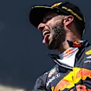 Daniel Ricciardo (AUS) Red Bull Racing celebrates on the podium with the champagne at Formula One World Championship, Rd7, Canadian Grand Prix, Race, Montreal, Canada, Sunday 11 June 2017. © Sutton Motorsport Images