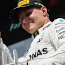 Valtteri Bottas (FIN) Mercedes AMG F1 celebrates on the podium at Formula One World Championship, Rd7, Canadian Grand Prix, Race, Montreal, Canada, Sunday 11 June 2017. © Sutton Motorsport Images