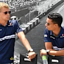 Marcus Ericsson (SWE) Sauber and Pascal Wehrlein (GER) Sauber at Formula One World Championship, Rd7, Canadian Grand Prix, Race, Montreal, Canada, Sunday 11 June 2017. © Sutton Motorsport Images