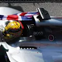 Race winner Lewis Hamilton (GBR) Mercedes-Benz F1 W08 Hybrid celebrates as he arrives in parc ferme at Formula One World Championship, Rd7, Canadian Grand Prix, Race, Montreal, Canada, Sunday 11 June 2017. © Sutton Motorsport Images