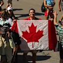Fan with Canadian flag and atmosphere at Formula One World Championship, Rd7, Canadian Grand Prix, Preparations, Montreal, Canada, Thursday 8 June 2017. © Sutton Motorsport Images