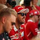Sebastian Vettel (GER) Ferrari at the fans autograph session at Formula One World Championship, Rd7, Canadian Grand Prix, Preparations, Montreal, Canada, Thursday 8 June 2017. © Sutton Motorsport Images