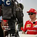 Kimi Raikkonen (FIN) Ferrari talks to the media at Formula One World Championship, Rd7, Canadian Grand Prix, Preparations, Montreal, Canada, Thursday 8 June 2017. © Sutton Motorsport Images