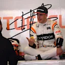 Stoffel Vandoorne (BEL) McLaren at Formula One World Championship, Rd2, Chinese Grand Prix, Practice, Shanghai, China, Friday 7 April 2017. © Sutton Motorsport Images