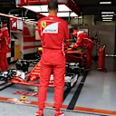 Sebastian Vettel (GER) Ferrari at Formula One World Championship, Rd2, Chinese Grand Prix, Practice, Shanghai, China, Friday 7 April 2017. © Sutton Motorsport Images