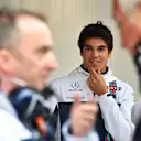 Paddy Lowe (GBR) Williams Shareholder and Technical Director and Lawrence Stroll (CDN) and Lance Stroll (CDN) Williams at Formula One World Championship, Rd2, Chinese Grand Prix, Practice, Shanghai, China, Friday 7 April 2017. © Sutton Motorsport Images