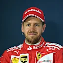 Sebastian Vettel (GER) Ferrari in the Press Conference at Formula One World Championship, Rd2, Chinese Grand Prix, Qualifying, Shanghai, China, Saturday 8 April 2017. © Sutton Motorsport Images