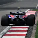 Carlos Sainz (ESP) Scuderia Toro Rosso STR12 at Formula One World Championship, Rd2, Chinese Grand Prix, Qualifying, Shanghai, China, Saturday 8 April 2017. © Sutton Motorsport Images