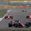 Romain Grosjean (FRA) Haas VF-17 at Formula One World Championship, Rd2, Chinese Grand Prix, Qualifying, Shanghai, China, Saturday 8 April 2017. © Sutton Motorsport Images