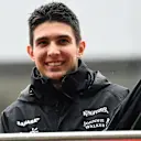 Esteban Ocon (FRA) Force India F1 on the drivers parade at Formula One World Championship, Rd2, Chinese Grand Prix, Race, Shanghai, China, Sunday 9 April 2017. © Sutton Motorsport Images