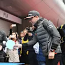 Fernando Alonso (ESP) McLaren and Stoffel Vandoorne (BEL) McLaren play table tennis at Formula One World Championship, Rd2, Chinese Grand Prix, Race, Shanghai, China, Sunday 9 April 2017. © Sutton Motorsport Images