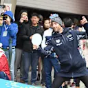 Daniel Ricciardo (AUS) Red Bull Racing and Felipe Massa (BRA) Williams play table tennis at Formula One World Championship, Rd2, Chinese Grand Prix, Race, Shanghai, China, Sunday 9 April 2017. © Sutton Motorsport Images