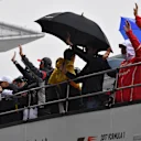 Drivers parade at Formula One World Championship, Rd2, Chinese Grand Prix, Race, Shanghai, China, Sunday 9 April 2017. © Sutton Motorsport Images