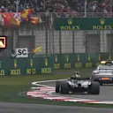 Safety car leads Lewis Hamilton (GBR) Mercedes-Benz F1 W08 Hybrid at Formula One World Championship, Rd2, Chinese Grand Prix, Race, Shanghai, China, Sunday 9 April 2017. © Sutton Motorsport Images