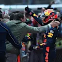 Max Verstappen (NED) Red Bull Racing celebrates in parc ferme at Formula One World Championship, Rd2, Chinese Grand Prix, Race, Shanghai, China, Sunday 9 April 2017. © Sutton Motorsport Images