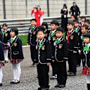 Children on the grid at Formula One World Championship, Rd2, Chinese Grand Prix, Race, Shanghai, China, Sunday 9 April 2017. © Sutton Motorsport Images