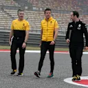 Jolyon Palmer (GBR) Renault Sport F1 Team walks the track at Formula One World Championship, Rd2, Chinese Grand Prix, Preparations, Shanghai, China, Thursday 6 April 2017. © Sutton Motorsport Images