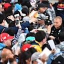 Valtteri Bottas (FIN) Mercedes AMG F1 signs autographs for the fans at Formula One World Championship, Rd2, Chinese Grand Prix, Preparations, Shanghai, China, Thursday 6 April 2017. © Sutton Motorsport Images
