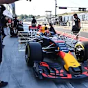 And from Tuesday... Max Verstappen (NED) Red Bull Racing RB13 with aero sensors at Formula One Testing, Day One, Hungaroring, Hungary, Tuesday 1 August 2017. © Sutton Images