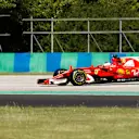 Charles Leclerc (MON) Ferrari SF70-H spins at Formula One Testing, Day One, Hungaroring, Hungary, Tuesday 1 August 2017. © Sutton Images