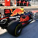 Max Verstappen (NED) Red Bull Racing RB13 with aero sensor at Formula One Testing, Day One, Hungaroring, Hungary, Tuesday 1 August 2017. © Sutton Images