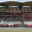 Robert Kubica (POL) Renault Sport F1 Team fans at Formula One Testing, Day One, Hungaroring, Hungary, Tuesday 1 August 2017. © Sutton Images