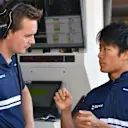 Nobuharu Matsushita (JPN) Sauber at Formula One Testing, Day Two, Hungaroring, Hungary, Wednesday 2 August 2017. © Sutton Images