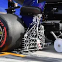 Sauber C36 with aero sensors at Formula One Testing, Day Two, Hungaroring, Hungary, Wednesday 2 August 2017. © Sutton Images